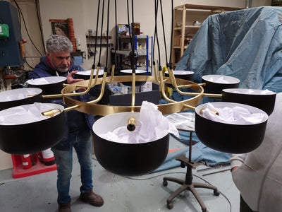 At Iron Oxide, we proudly specialize in recreating and manufacturing lights inspired by historic designers.