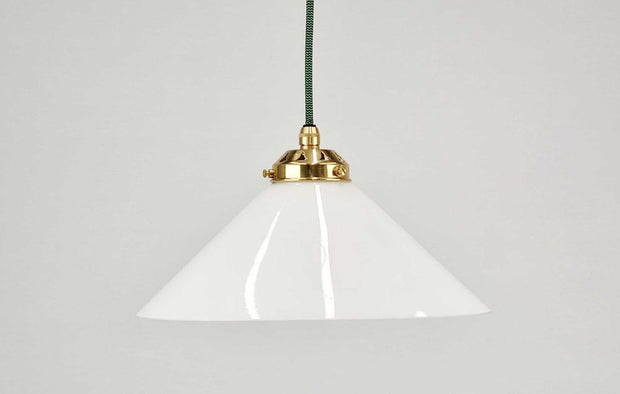 White Glass Coolie Shade Pendant Light Flex options and combinations available, White Coolio Pendant Light, kitchen Diner Light